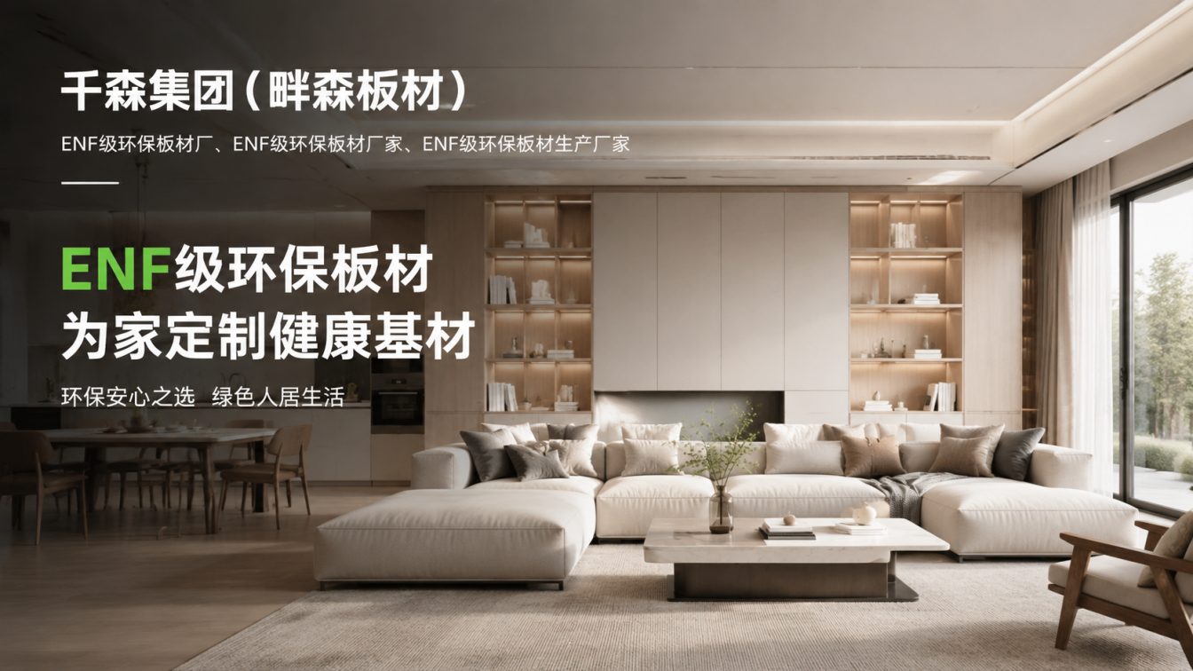 武威为全屋定制提供环保板材方案